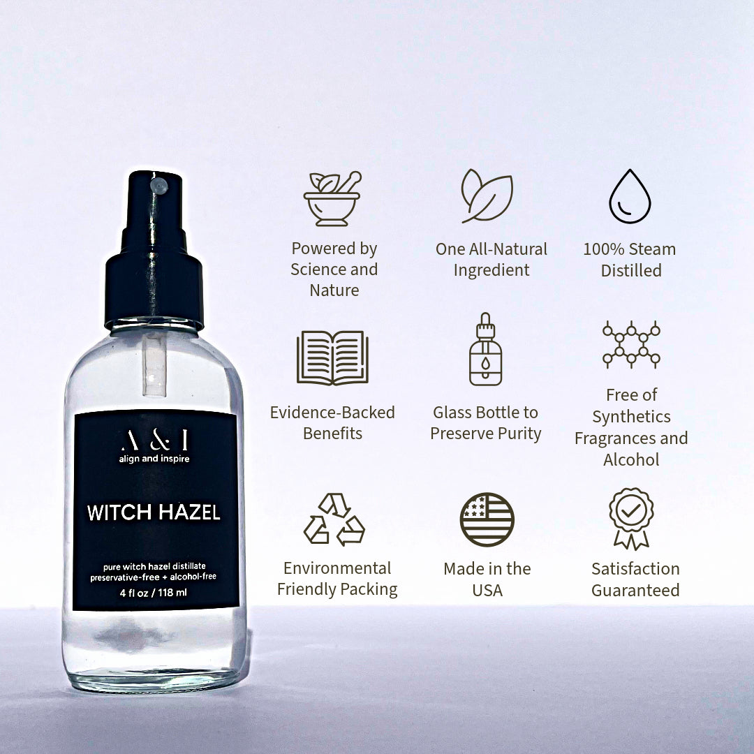 Organic Witch Hazel Alcohol-Free – Align and Inspire