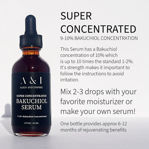 Bakuchiol Serum: Organic Natural Retinol Alternative 2 oz