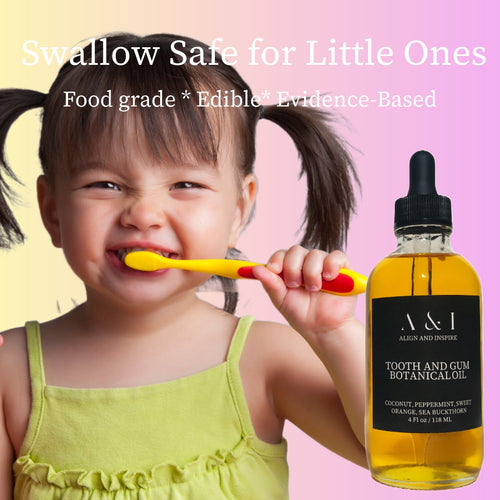 Tooth and Gums Tonic: Botanical Oil 2oz