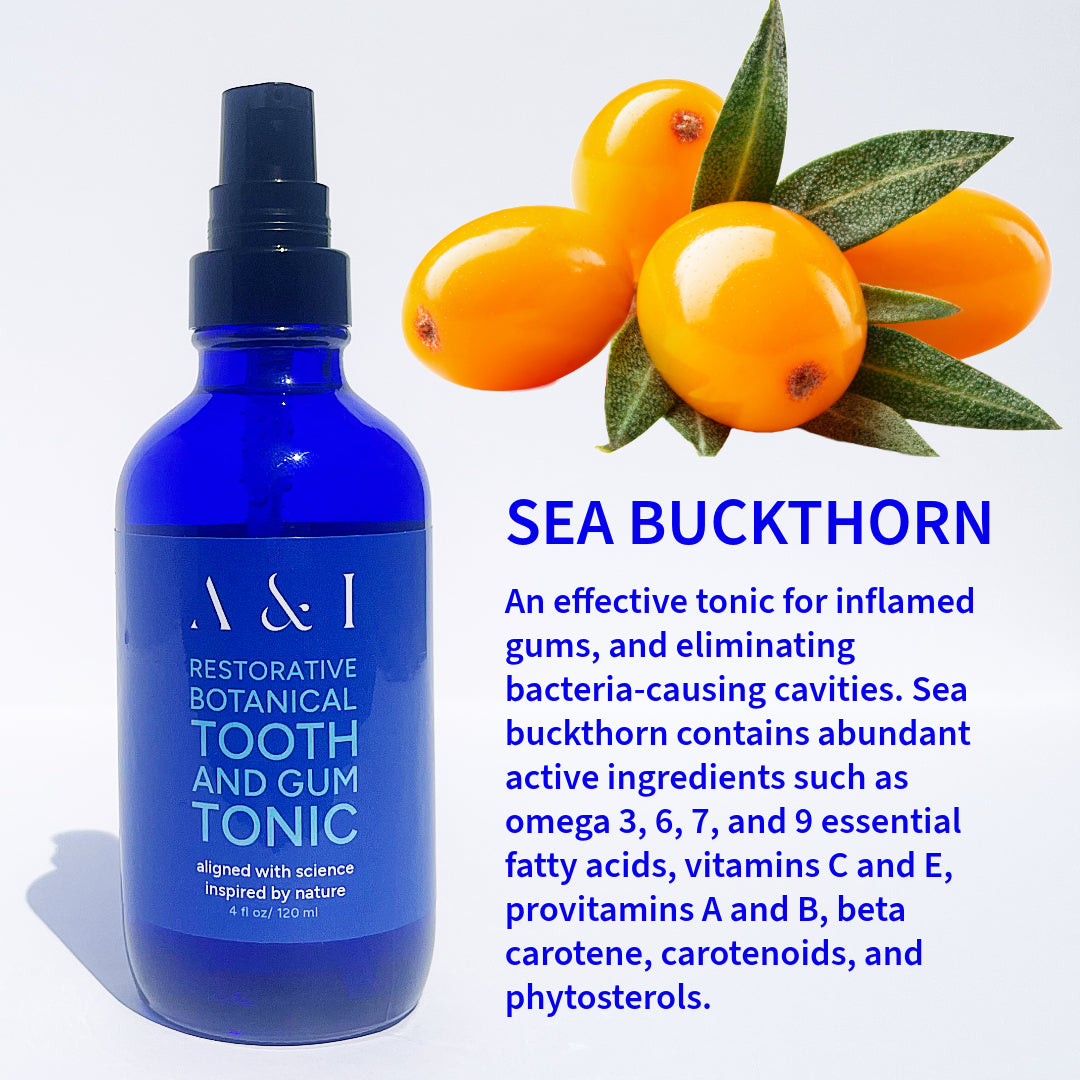 Tooth and Gums Tonic: Botanical Oil 2oz
