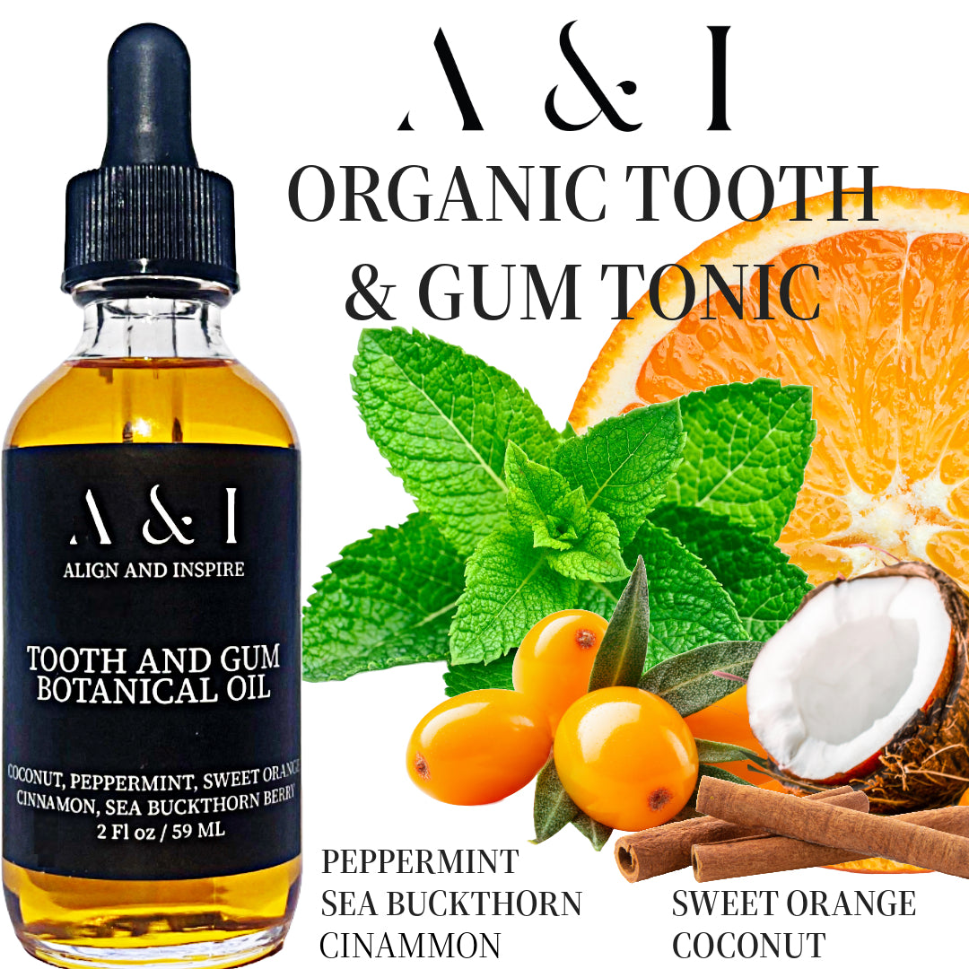 Tooth and Gums Tonic: Botanical Oil 2oz