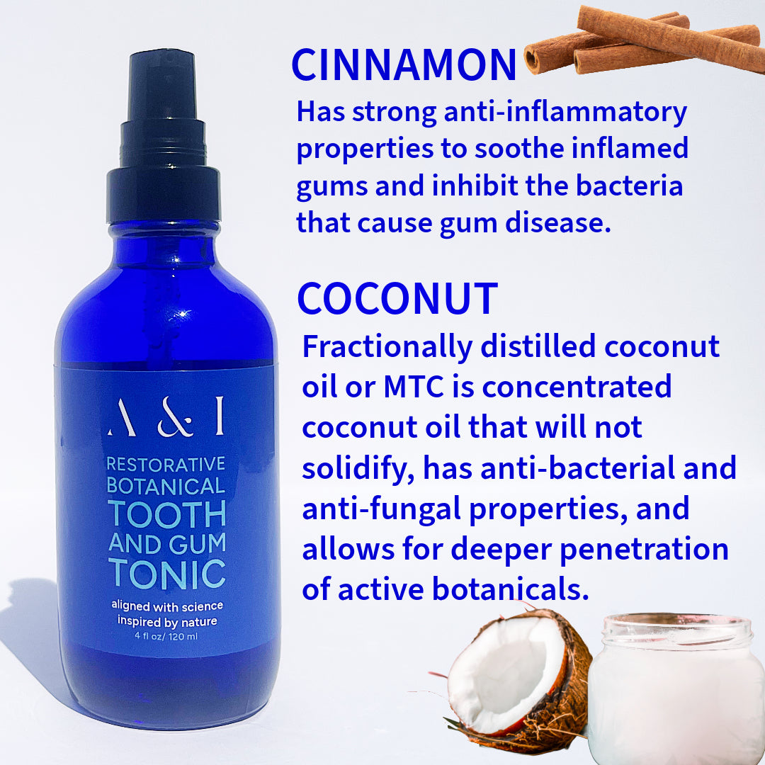 Tooth and Gums Tonic: Botanical Oil 2oz