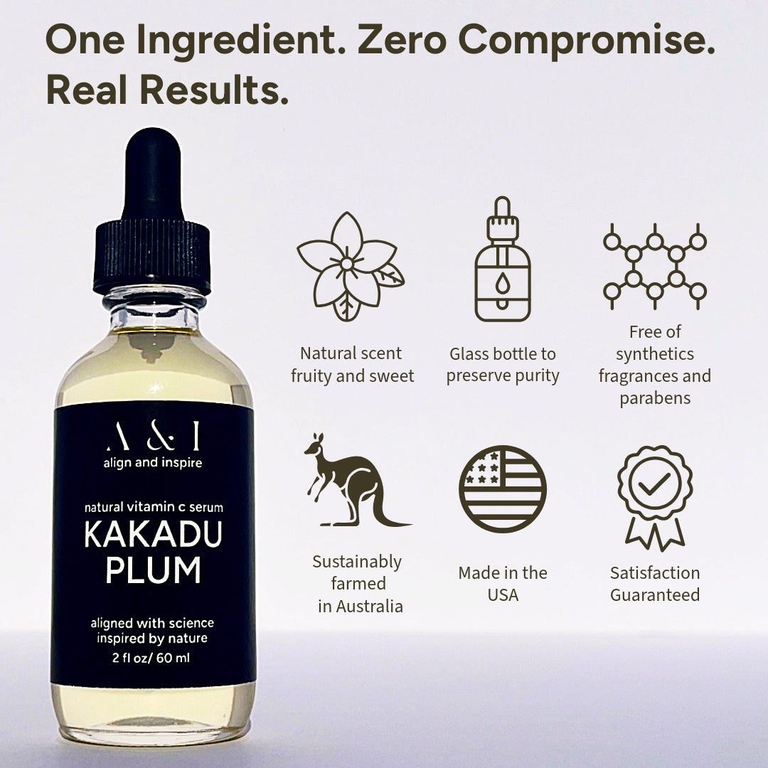 Vitamin C Serum: Kakadu Plum Cold Press Oil 2 oz